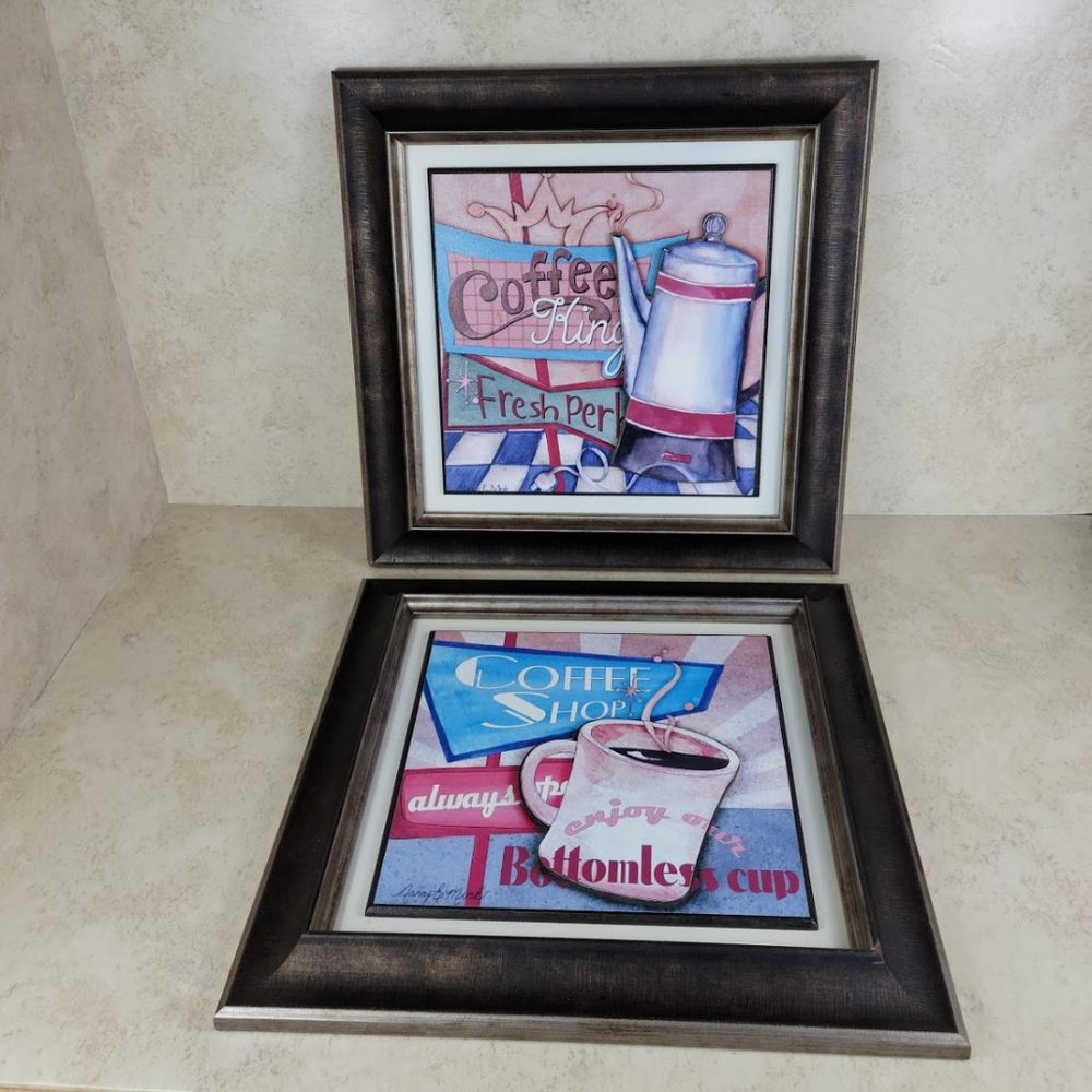 CRYSTAL ART GALLERY framed art coffee shop